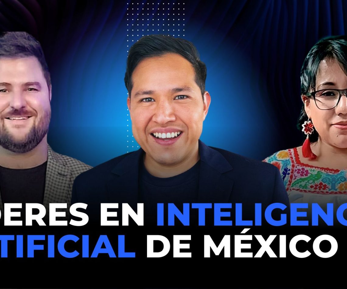 Líderes en Inteligencia Artificial de México posando para un artículo sobre innovación tecnológica: Wario Duckerman