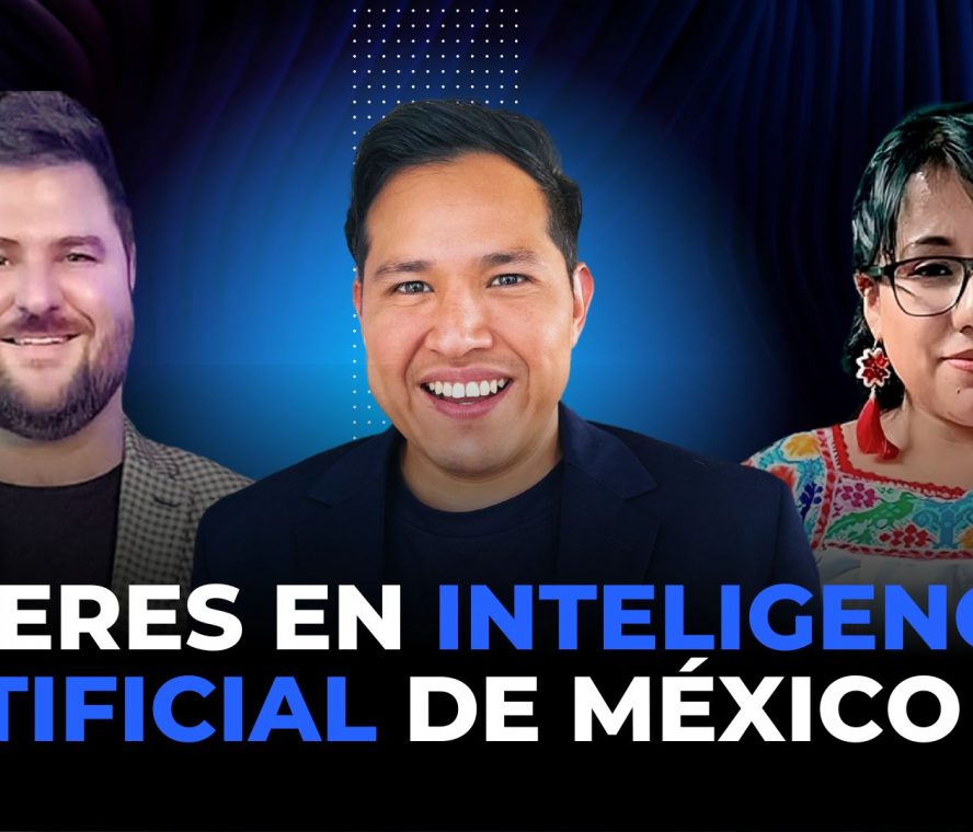 Líderes en Inteligencia Artificial de México posando para un artículo sobre innovación tecnológica: Wario Duckerman