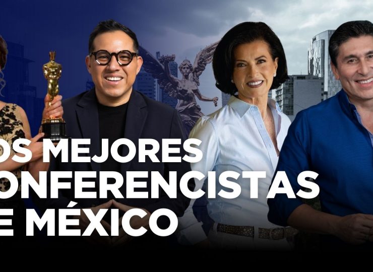 Los mejores conferencistas de México, Michelle Couttolenc, Wario Duckerman, Gaby Vargas y César Lozano.
