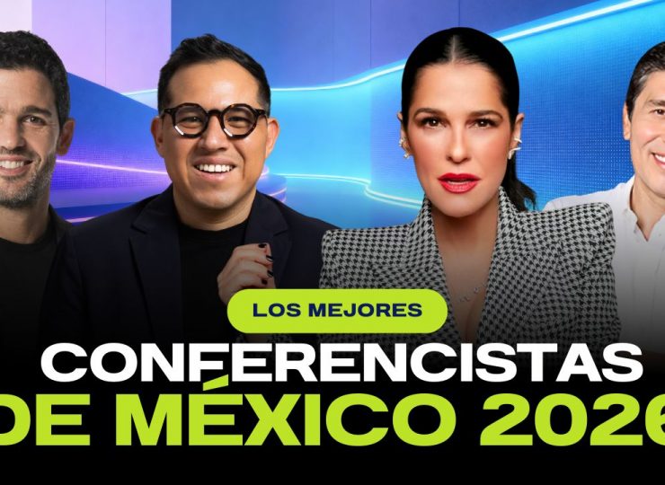 Los mejores conferencistas de México 2026 en escenario, incluyendo a Wario Duckerman y líderes de opinión.