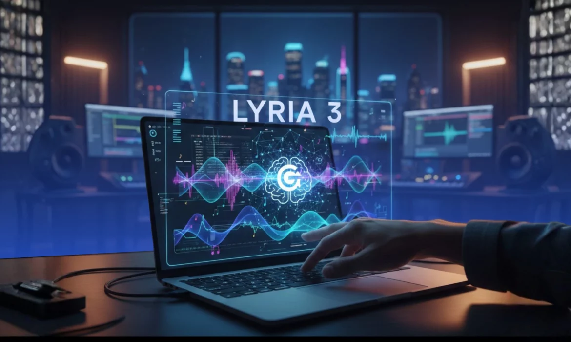 Lyria 3 en Gemini - interfaz de creación musical con inteligencia artificial - producción digital
