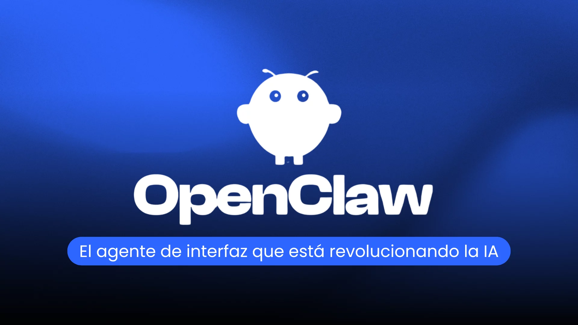Un agente de interfaz OpenClaw interactuando con múltiples aplicaciones de escritorio y códigos de programación en una pantalla futurista.