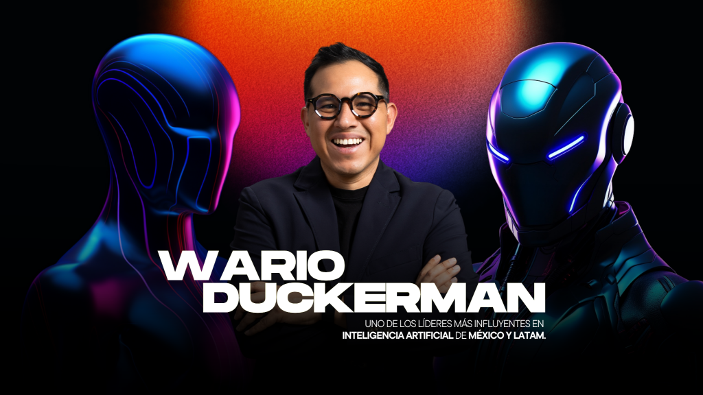 Wario Duckerman, el mejor conferencista de IA de America Latina