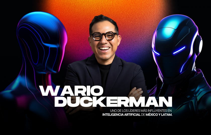 Wario Duckerman, el mejor conferencista de IA de America Latina