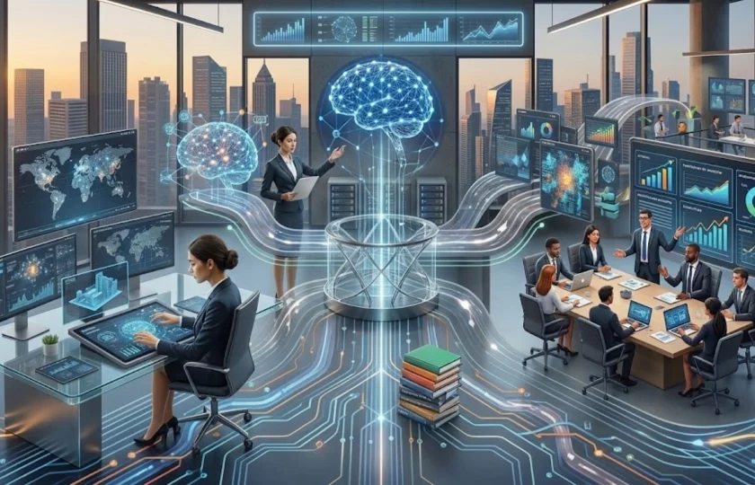 Autoridad marca con IA - análisis de datos - posicionamiento digital