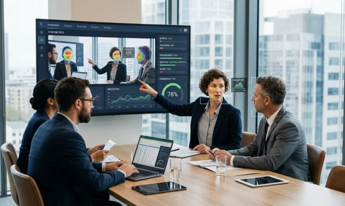 Biometría e IA en emociones - software de reconocimiento facial - análisis de negociaciones corporativas