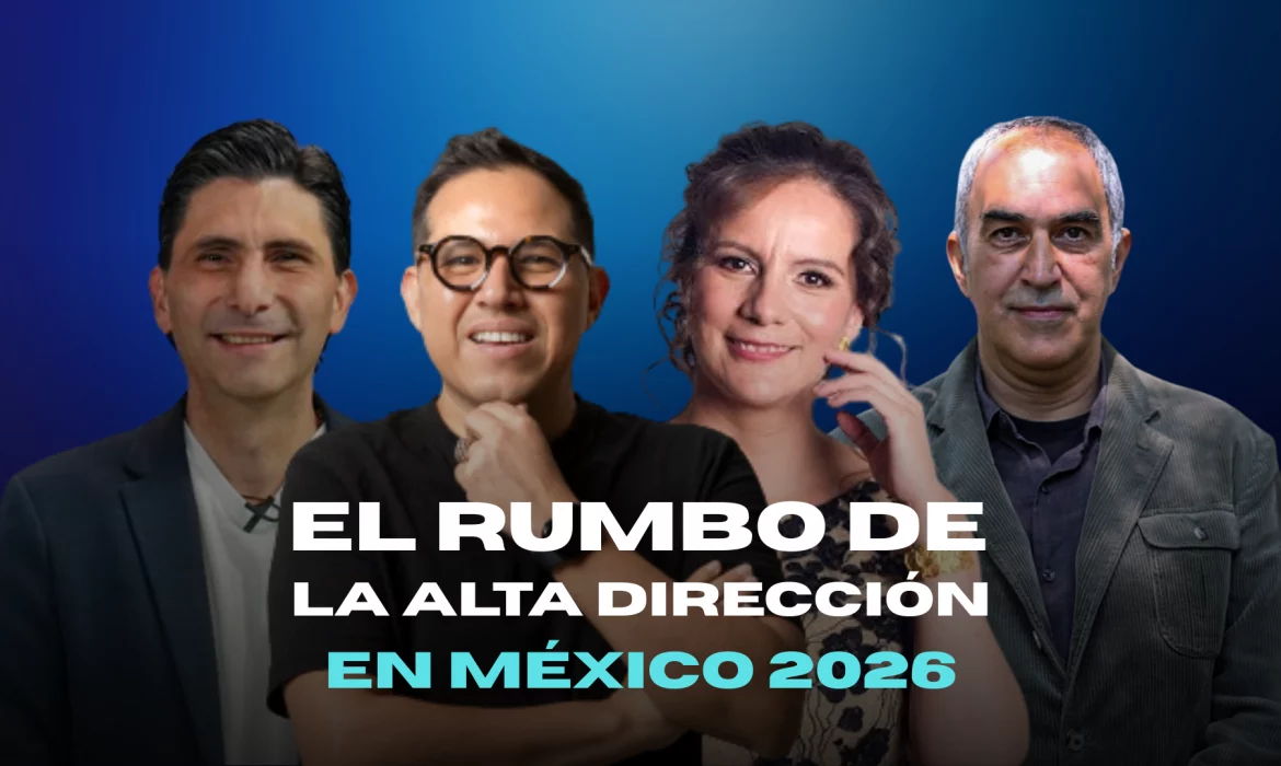 Expertos en dirección estratégica impartiendo conferencia magistral en México.