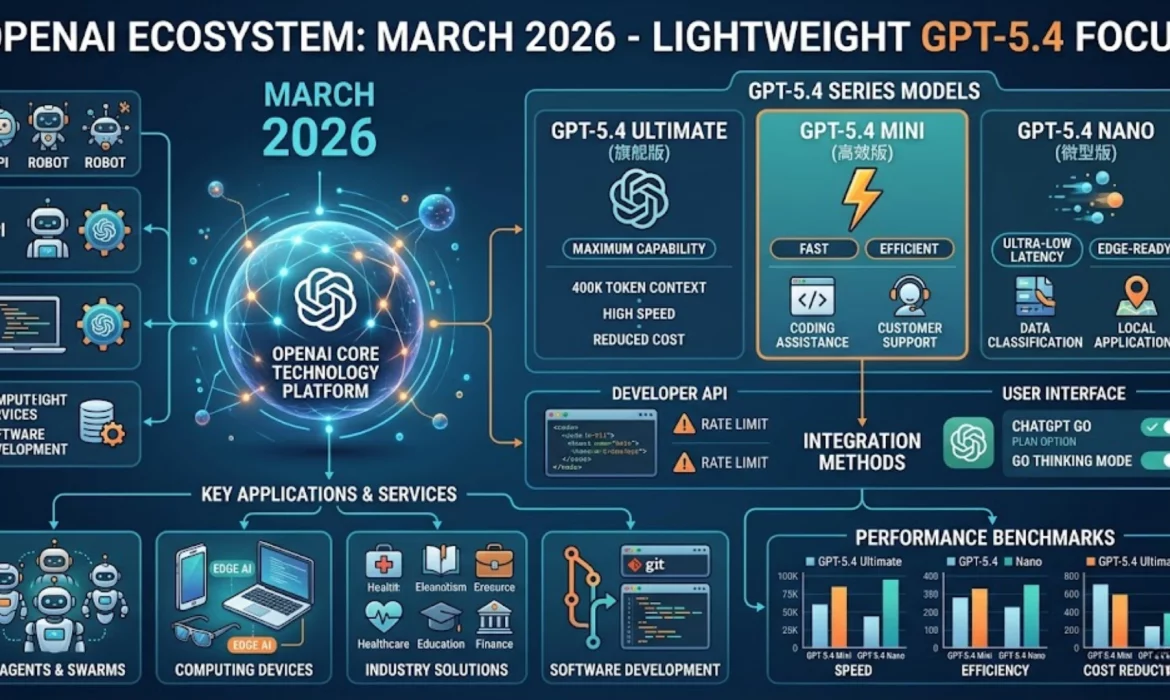 Comparativa de modelos GPT-5.4 Mini y GPT-5.4 Nano de OpenAI.