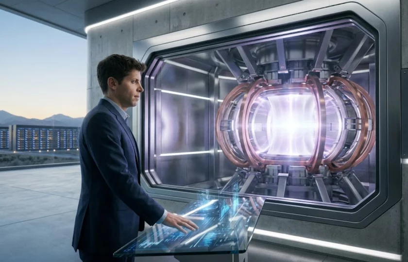 Sam Altman y la tecnología de fusión nuclear de Helion Energy para OpenAI.