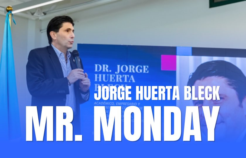 Jorge Huerta Bleck inspirando a la audiencia como de los mejores conferencistas de México.