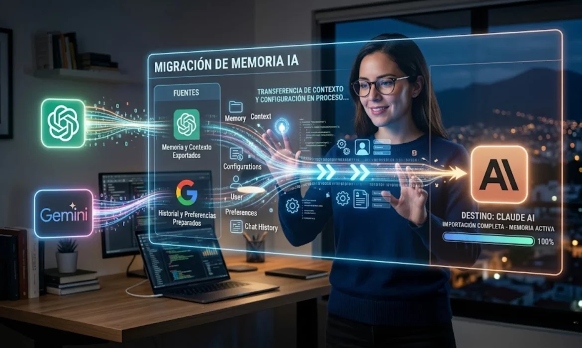 Importar memoria a Claude - migración de datos - inteligencia artificial