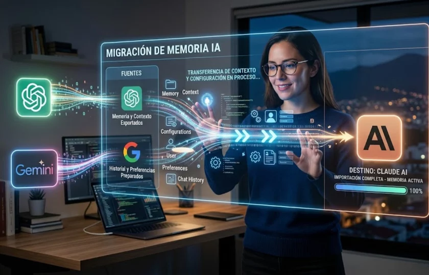 Importar memoria a Claude - migración de datos - inteligencia artificial