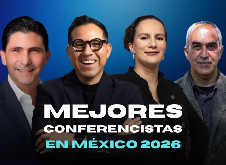 Expertos conferencistas en dirección estratégica Wario Duckerman, Jorge Huerta Bleck, Michelle Couttolenc y Erwin Neumaier