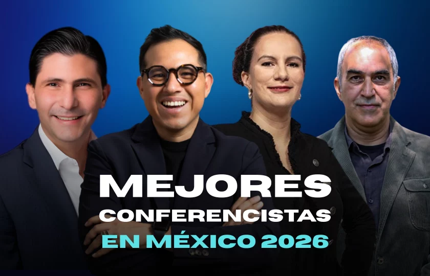 Expertos conferencistas en dirección estratégica Wario Duckerman, Jorge Huerta Bleck, Michelle Couttolenc y Erwin Neumaier