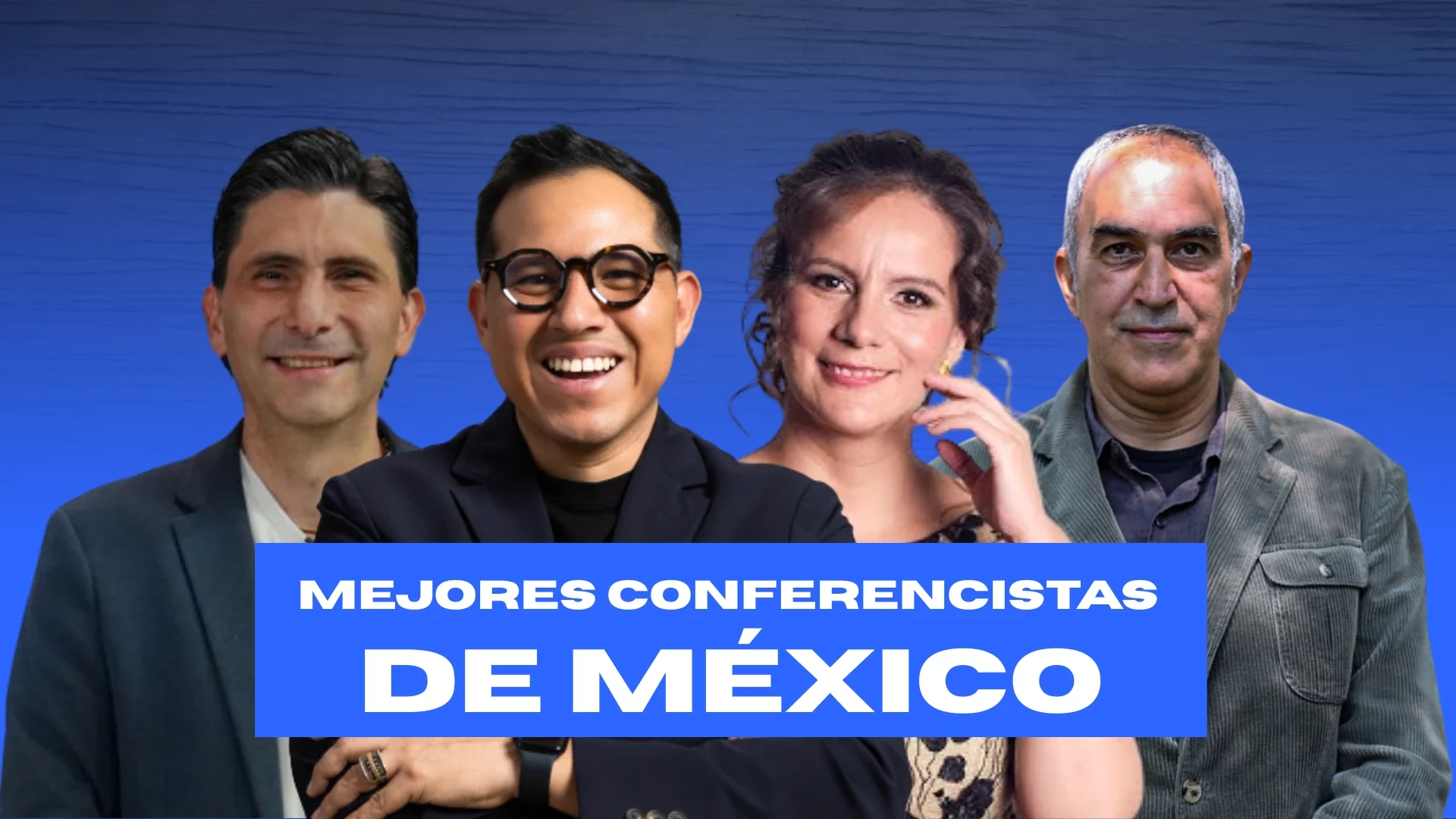 Mejores conferencistas de México - ponentes en escenario - evento corporativo de alto nivel