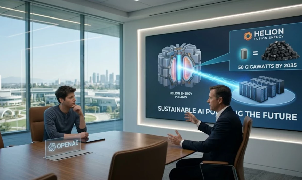 Sam Altman y la conexión entre Helion Energy y OpenAI para energía de fusión nuclear.