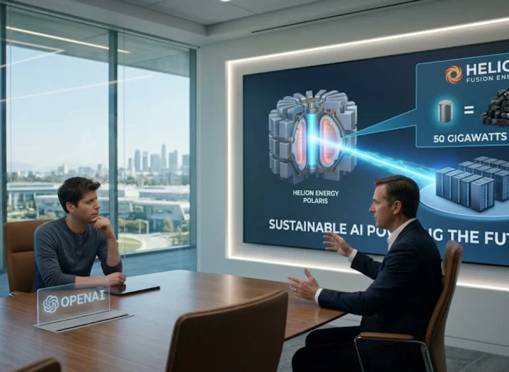 Sam Altman y la conexión entre Helion Energy y OpenAI para energía de fusión nuclear.
