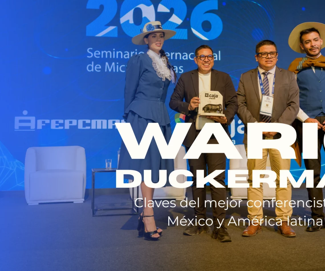 Wario Duckerman en SIM Arequipa 2026, el mejor conferencista de México y América latina.