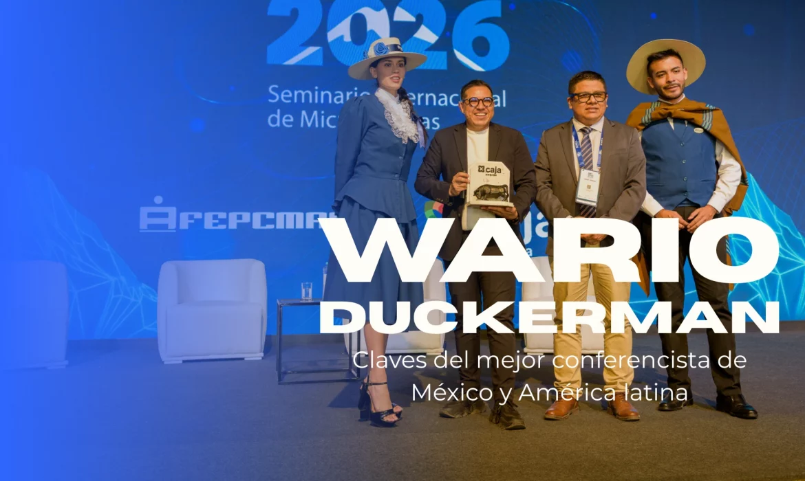 Wario Duckerman en SIM Arequipa 2026, el mejor conferencista de México y América latina.