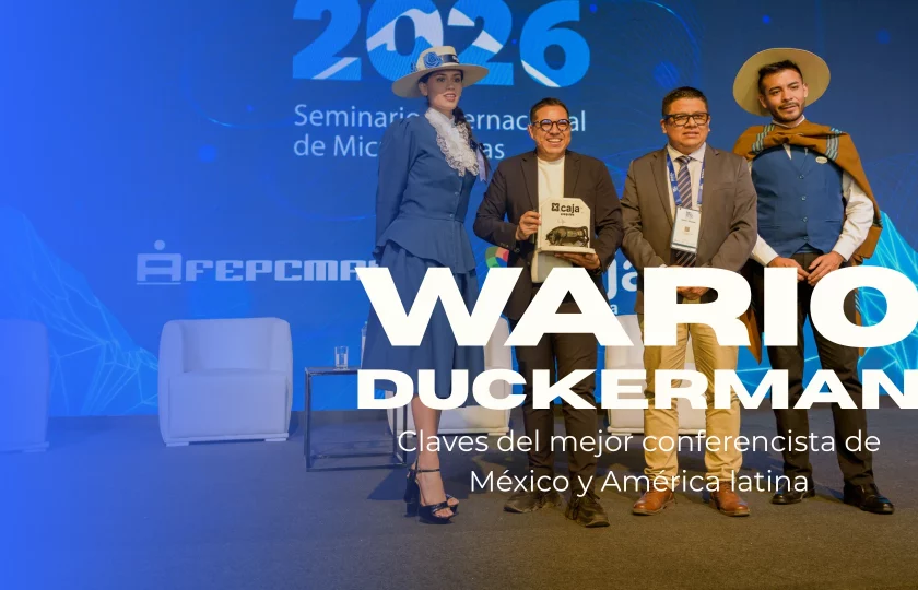 Wario Duckerman en SIM Arequipa 2026, el mejor conferencista de México y América latina.