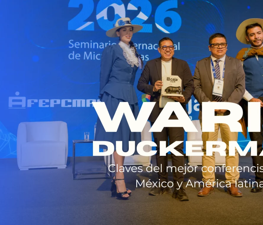 Wario Duckerman en SIM Arequipa 2026, el mejor conferencista de México y América latina.