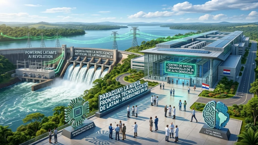 Complejo de centros de datos para inteligencia artificial en Paraguay