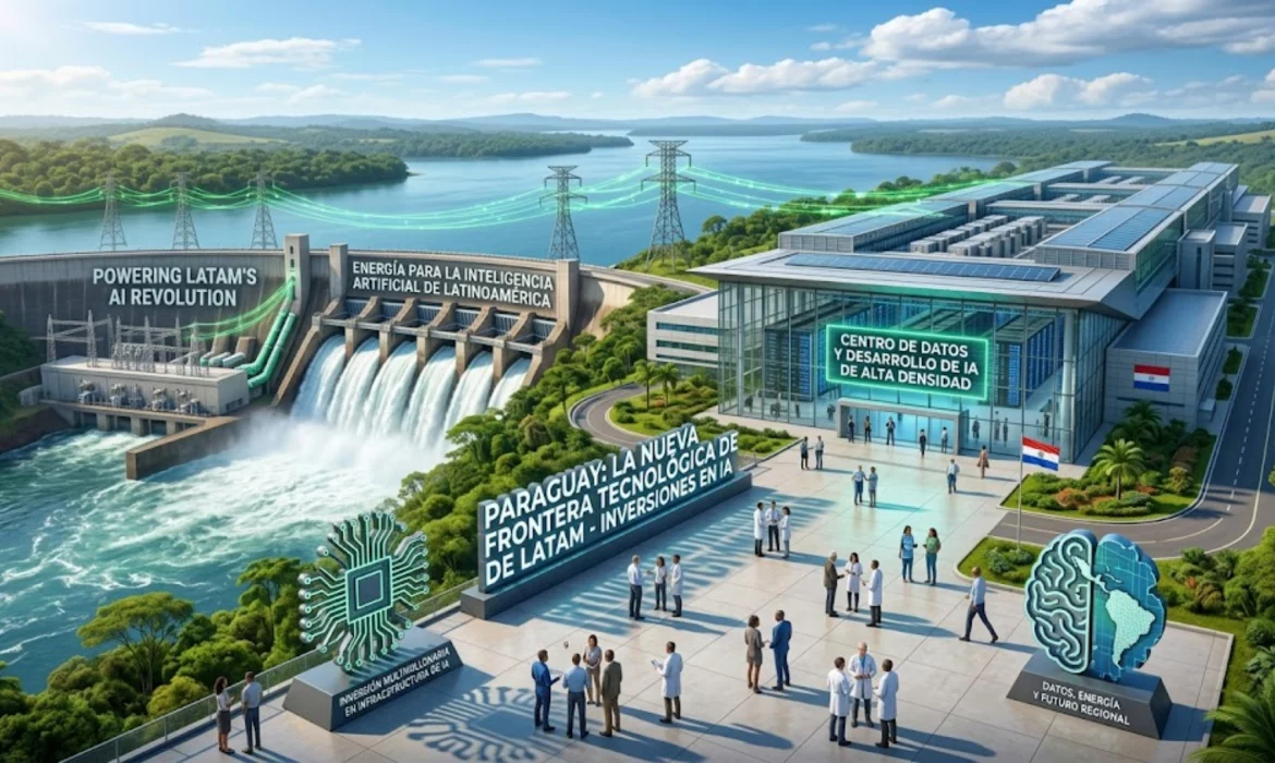 Complejo de centros de datos para inteligencia artificial en Paraguay