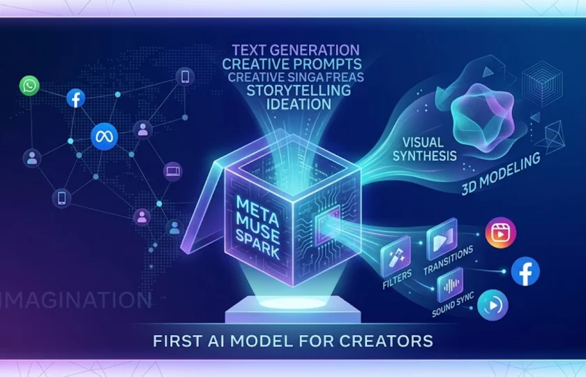 Meta Muse Spark IA: plataforma de creación multimodal de Meta.